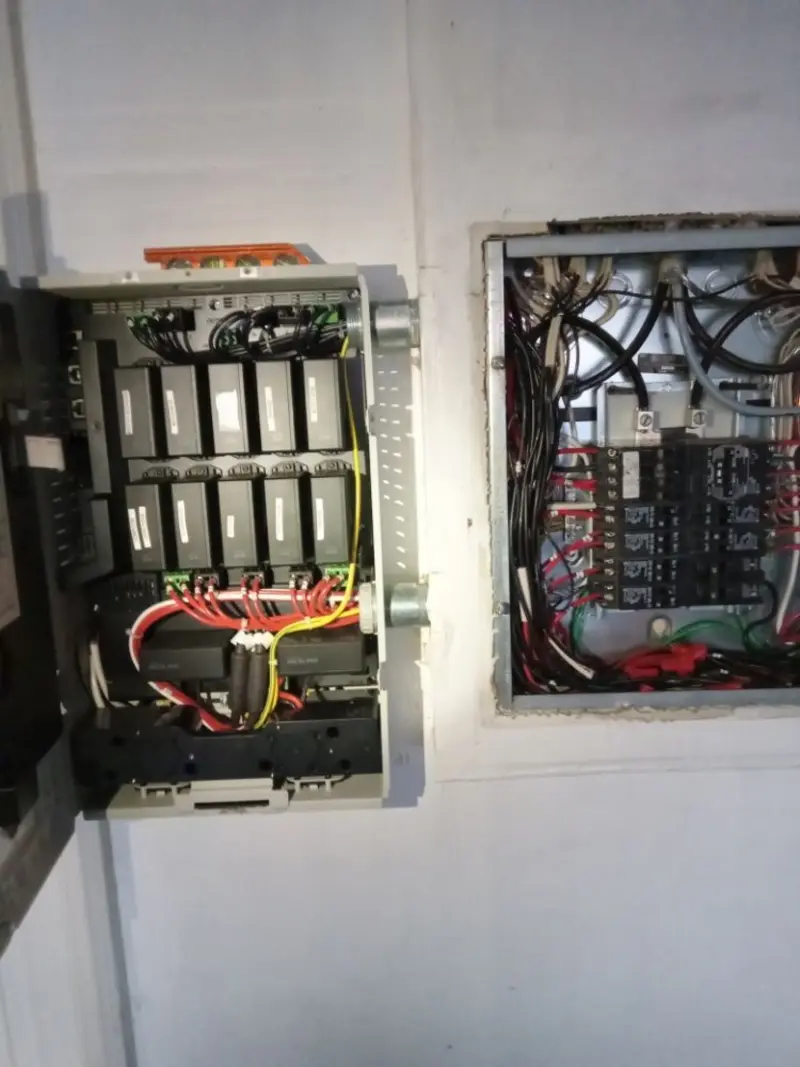 Electrical panel upgrade completed for Carbon Monoxide Detector Installation in Jennings